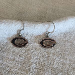Georgia Bulldogs earrings